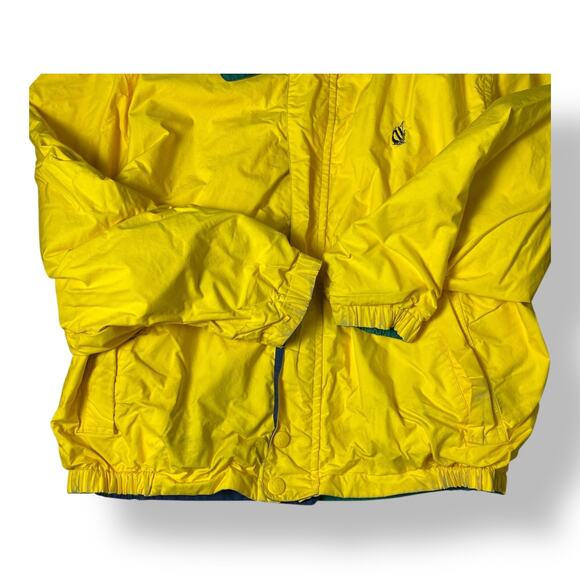 Nautica Vintage 90s Men’s Reversible Hooded Color block Jacket Size L Streetwear - Picture 8 of 16